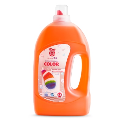 Detergente máquina líquido color Dia Super Paco botella 46 lavados-0