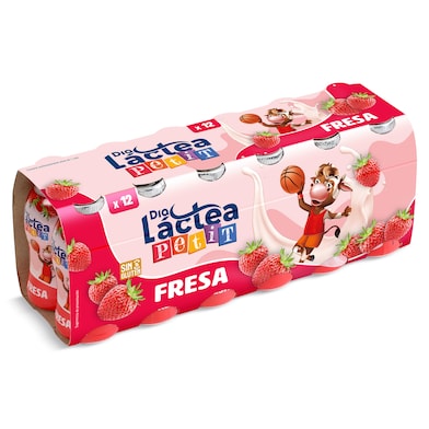 Bebida de fresa Dia Láctea 12 x 100 g-0