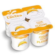 Yogur sabor plátano Dia Láctea 4 x 125 g
