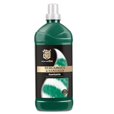 Suavizante premium bergamota y sándalo Dia Super Paco botella 60 lavados-0