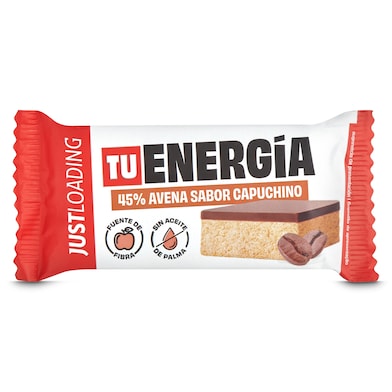 Barritas energéticas de avena sabor capuchino Just loading 60 g-0