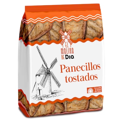 Panecillos tostados El Molino de Dia 225 g-0