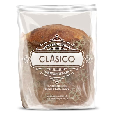 Mini panettone clásico El Molino de Dia 90 g-0 Mini panettone clásico El Molino de Dia 90 g-0