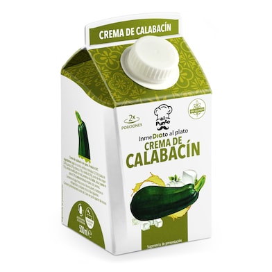 Crema de calabacín Dia Al Punto 500 ml-0