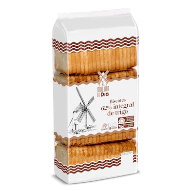 Biscotes integrales El Molino de Dia 540 g-0