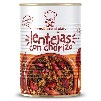 Lentejas con chorizo Dia Al Punto 430 g-0