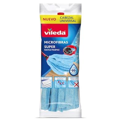 Fregona microfibras super Vileda bolsa 1 unidad-0