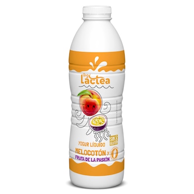 Yogur líquido sabor melocotón y fruto de la pasión Dia Láctea 1 Kg-0