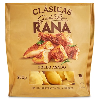 Ravioli de pollo asado Rana 250 g-0 Ravioli de pollo asado Rana 250 g-0