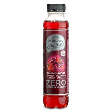 Agua mineral con frutos rojos zero San Benedetto 400 ml-0