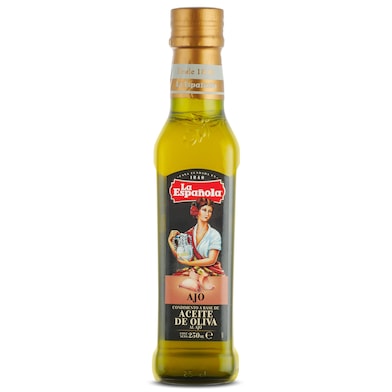 Aceite de oliva virgen extra de ajo La española 250 ml-0