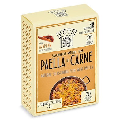 Sazonador para paella de carne Pote 12.5 g-0