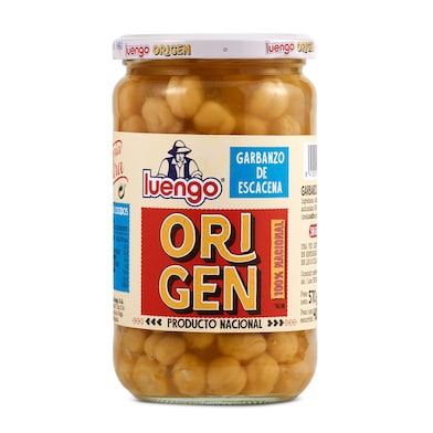 Garbanzos de escacena cocidos Luengo 400 g-0