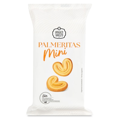 Mini palmeritas de hojaldre Virgen del Brezo 140 g-0