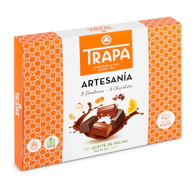 Bombones artesanía Trapa 72 g-0