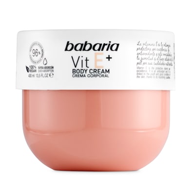 Crema corporal vitamina e Babaria 400 ml-0