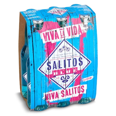 Cocktail de vino blue Salitos pack 6 x 33 cl-0