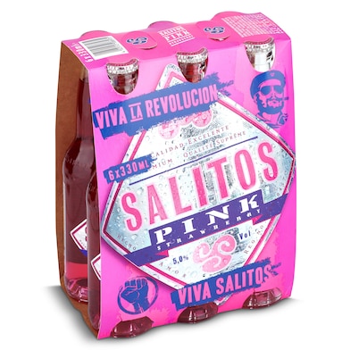 Cocktail de vino pink Salitos pack 6 x 33 cl-0