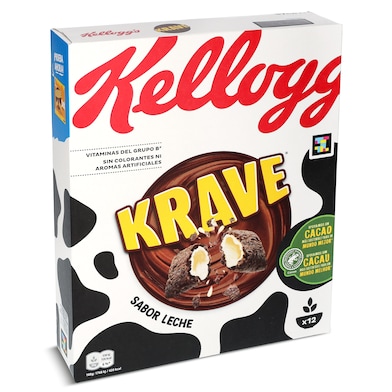 Cereales rellenos con leche Kellogg's Krave 375 g-0