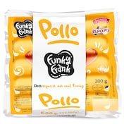 Salchichas Viena de pollo Dia Funky Frank 3 x 200 g
