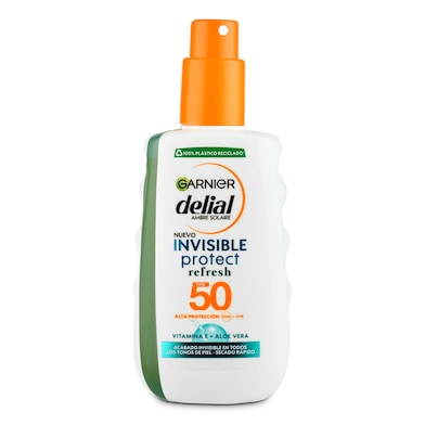 Protector solar invisible spf 50 Delial 200 ml-0