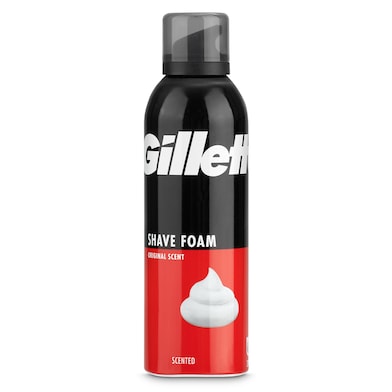 Espuma de afeitar clásica Gillette 200 ml-0