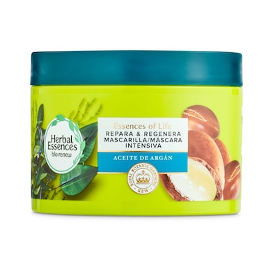 Mascarilla reparadora con aceite argán Herbal Essences 450 ml-0