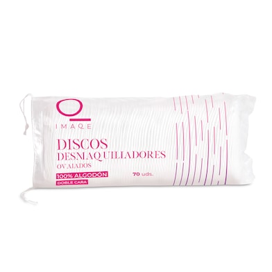 Discos desmaquillantes ovalados Dia Imaqe 70 unidades-0
