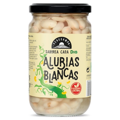 Alubias blancas cocidas Dia Vegecampo 210 g-0