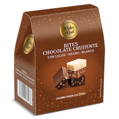 Bites crujientes de chocolate Dia Dulce Noel 140 g-0 Bites crujientes de chocolate Dia Dulce Noel 140 g-0