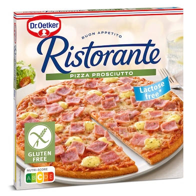 Pizza prosciutto sin gluten Dr. Oetker Ristorante 345 g-0