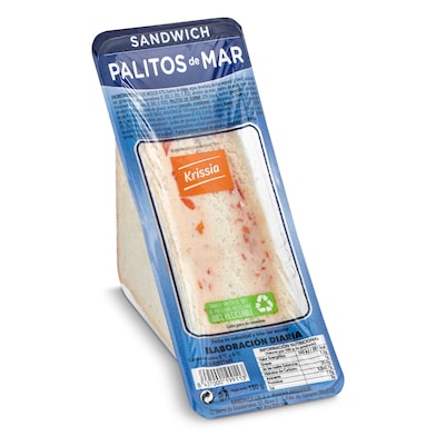 Sándwich con palitos de mar Lm 150 g-0