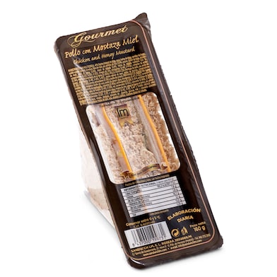 Sándwich de pollo con mostaza 160 g-0