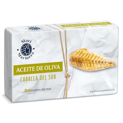 Filetes de caballa del sur en aceite de oliva Dia Mari Marinera 85 g-0