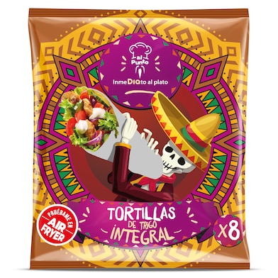 Tortillas de trigo integral Dia Al Punto 320 g-0