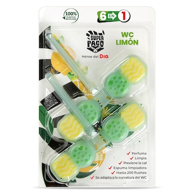 Colgador WC limón Dia Super Paco 2 unidades-0