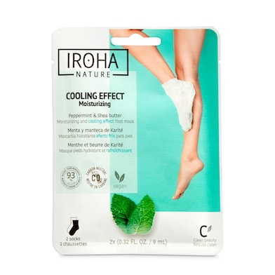 Calcetín efecto frío hidratante Iroha nature 2 unidades-0