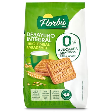 Galletas integrales sin azúcar Florbu 350 g-0