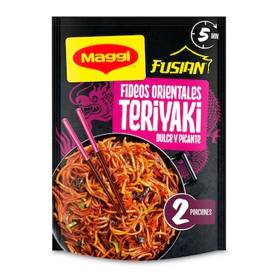 Fideos orientales teriyaki Fusian Maggi 130 g-0