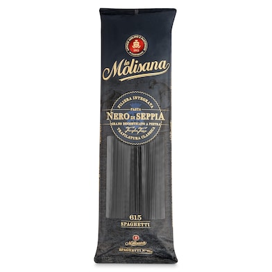 Espaguetis con tinta de calamar La molisana 500 g-0