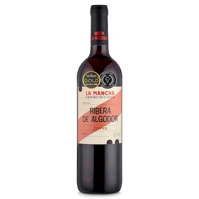 Vino tinto joven D.O. La Mancha Ribera de Algodor 75 cl-0