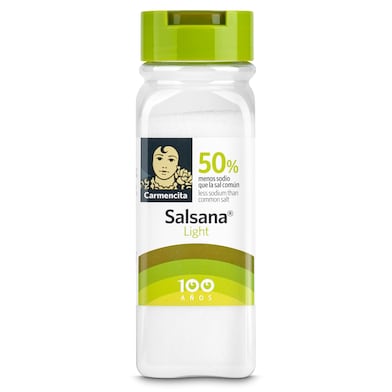 Sal sana 50% menos de sodio Carmencita 250 g-0