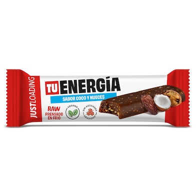 Barritas energéticas con dátil, coco y nueces Just loading 40 g-0