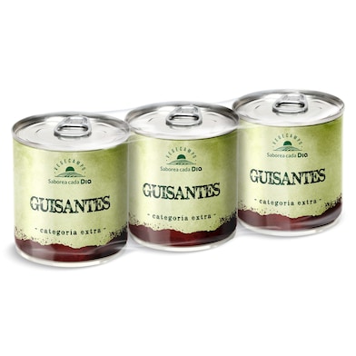 Guisantes medianos Dia Vegecampo 3 x 130 g-0