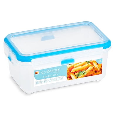Recipiente hermético de plástico 1,9 L Conservers 1 unidad-0