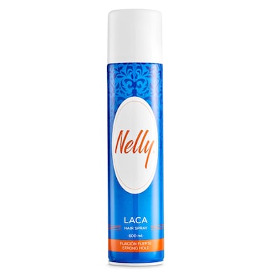 Laca fijación fuerte Nelly 600 ml-0