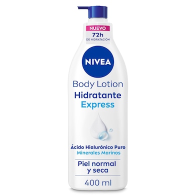 Loción corporal hidratante express Nivea 400 ml-0 Loción corporal hidratante express Nivea 400 ml-0