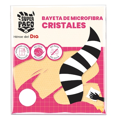 Bayeta limpiacristales Dia Super Paco 1 unidad-0