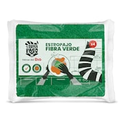 Estropajo de fibra verde Dia Super Paco 4 unidades