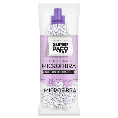Fregona de microfibra suelos delicados Dia Super Paco 1 unidad-0